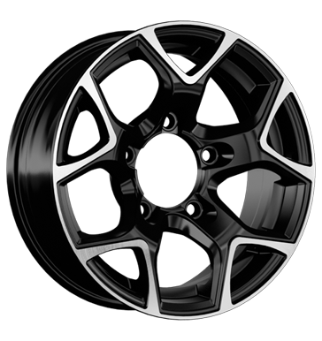 GMP Sj15 5,5x15 ET5 5x139,7 108 black diamond