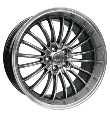Brock B24GP 9x20 ET40 5x112 66,6 chromsilber hornpoliert