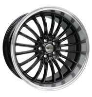 Brock B24GP 9x20 ET40 5x112 66,6 schwarz glanz hornpoliert