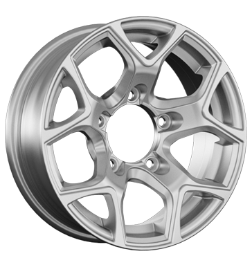 GMP Sj15 5,5x15 ET5 5x139,7 108 silver