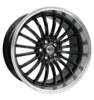 Brock B24GP 9,5x19 ET35 5x120 72,6 schwarz glanz hornpoliert