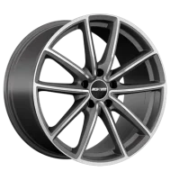 GMP Titan 11x20 ET65 5x130 71,6 anthracite diamond