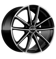 GMP Titan 10,5x21 ET58 5x130 71,6 black diamond