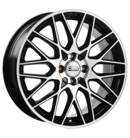 CMS C25 7x17 ET45 4x100 67,2 diamond black gloss