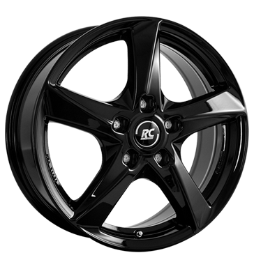 RCDesign RC30T 7x17 ET55 5x120 65,1 schwarz glanz