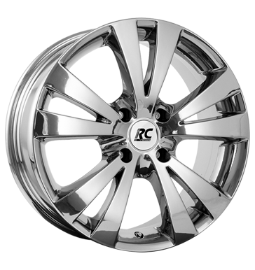 RCDesign Omega 8x19 ET35 5x100 63,4 surface like chrome