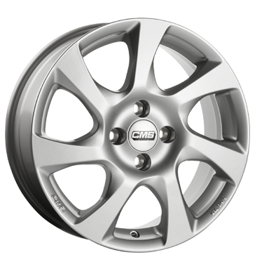 CMS C24 6,5x16 ET47,5 4x108 63,4 silber lackiert