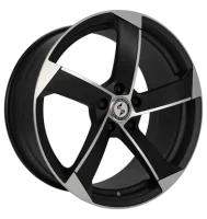 Eta Beta Magic 9x20 ET25 5x112 66,5 black matt full polish