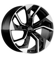 GMP Rebel 9x21 ET40 5x112 66,5 black diamond