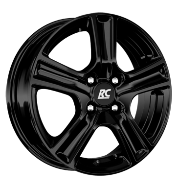 RCDesign RC19 5x15 ET32 4x100 60,1 schwarz glanz