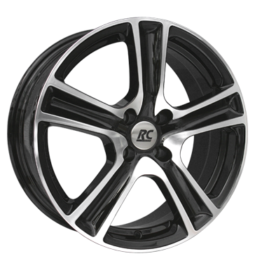 RCDesign RC19 5x15 ET32 4x100 60,1 schwarz glanz vollpoliert