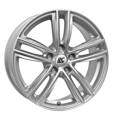 RCDesign RC27 7x19 ET45 5x114,3 67,1 kristallsilber