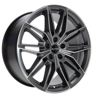 GMP Specter 8x18 ET43 5x112 66,6 anthracite matt diamond