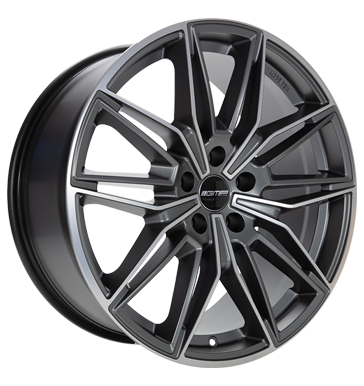 GMP Specter 8x19 ET30 5x112 66,6 anthracite matt diamond
