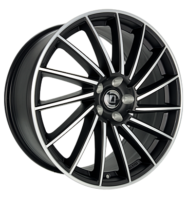 Diewe Wheels Briosa 8x18 ET50 5x112 66,6 NeroS machined