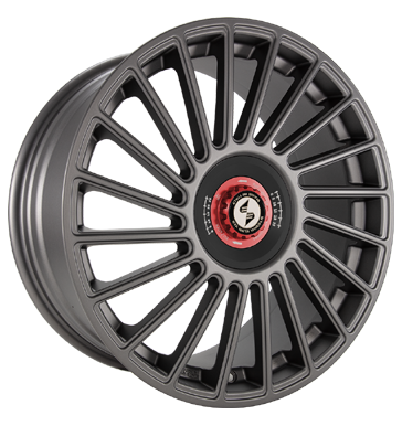 Eta Beta Venti-R ZV 7,5x18 ET38 5x110 73,06 Anthracite matt R.Schwarz/M.Rot