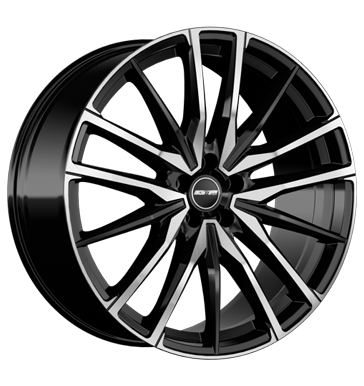 GMP Sparta 9x21 ET37 5x114,3 67,1 black diamond