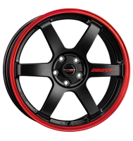 Borbet DB8GT2 8,5x19 ET45 5x112 66,5 black matt rim red