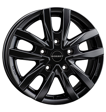 Borbet CW5 6,5x16 ET60 5x120 65,1 black matt