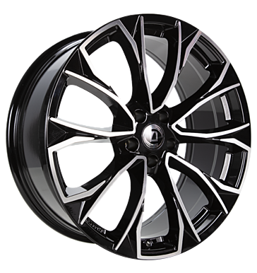 Diewe Wheels Century 8,5x20 ET30 5x112 66,6 Nero machined