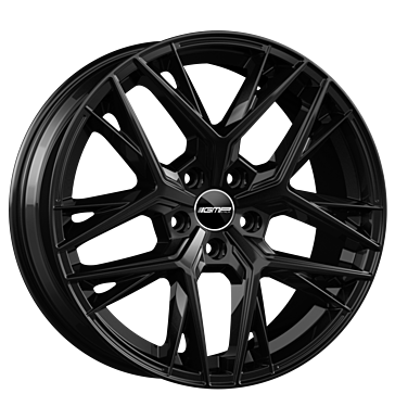 GMP Lunica 7,5x18 ET45 5x108 73,1 glossy black