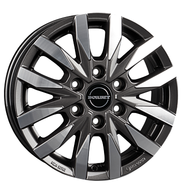 Borbet CW6 6,5x17 ET50 6x120 74,6 mistral anthracite glossy polished