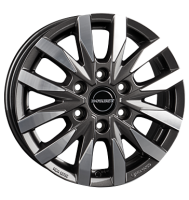 Borbet CW6 6,5x17 ET50 6x120 74,6 mistral anthracite...