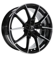 Diewe Wheels Alla 8x19 ET44 5x112 57,1 NeroS machined