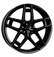 Borbet TF 10,5x24 ET20 5x112 66,6 black rim polished glossy