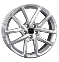 Borbet N 8x19 ET35 5x108 72,5 crystal silver
