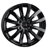 Borbet CW6 7,5x18 ET45 6x120 74,6 black matt