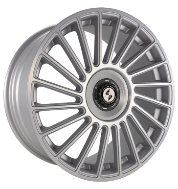 Eta Beta Venti-R ZV 7,5x18 ET45 5x108 73,06 Silver matt full pol R.Silber/M.Schw.