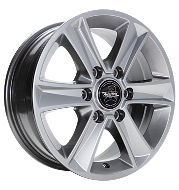 Diewe Wheels Mammut6 8x18 ET50 6x130 84,1 Argento silber