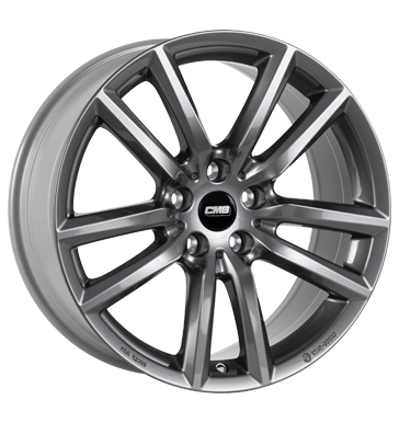 CMS C27 8x18 ET40 5x112 66,5 titan gloss