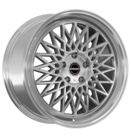 Borbet B 7,5x16 ET30 5x112 72,5 silver rim polished