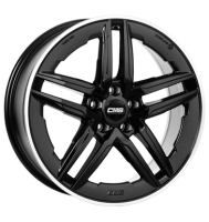 CMS C29-AERO 7,5x18 ET45 5x108 63,4 diamond rim black