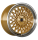Borbet B 7,5x16 ET25 4x100 64,1 gold rim polished