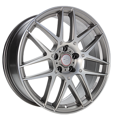 Diewe Wheels Competizione 8x19 ET35 5x112 79,6 titan silver matt polish