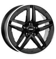 CMS C29-AERO 8,5x18 ET36 5x112 66,5 diamond rim black