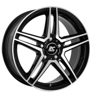 RCDesign RC D17 6,5x16 ET44,5 5x112 66,6 schwarz glanz...