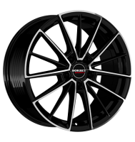 Borbet FB2 8,5x19 ET25 5x112 72,5 black polished matt