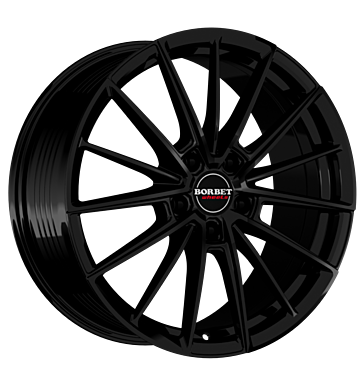 Borbet FB2 8,5x19 ET45 5x112 72,5 black glossy