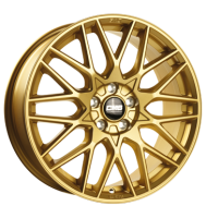 CMS C25 9x20 ET33 5x112 66,5 complete gold gloss