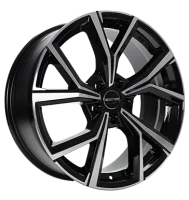 GMP Mentor 8x20 ET45 5x112 66,5 black diamond
