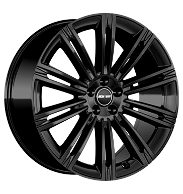 GMP Experience 9x22 ET40 5x108 63,4 glossy black