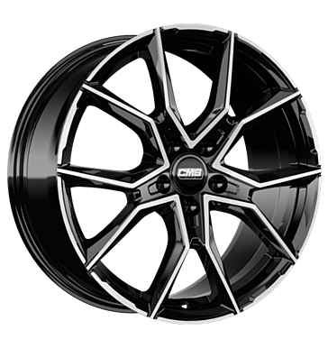 CMS C33 8x18 ET30,1 5x112 66,5 diamond black
