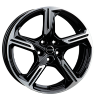 Borbet XE1 8x18 ET44,9 5x112 66,6 black polished glossy