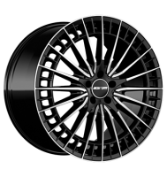 GMP QStar 7,5x18 ET45 5x112 66,6 black diamond