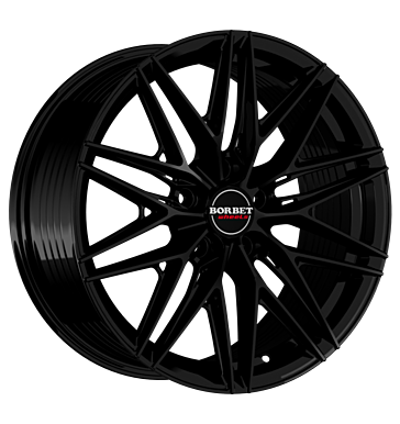 Borbet FB1 8,5x19 ET45 5x114,3 72,5 black glossy