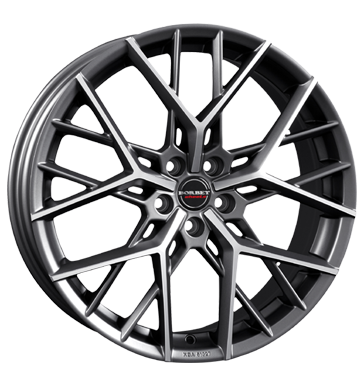 Borbet BY 8,5x19 ET29 5x112 72,5 titan polished matt